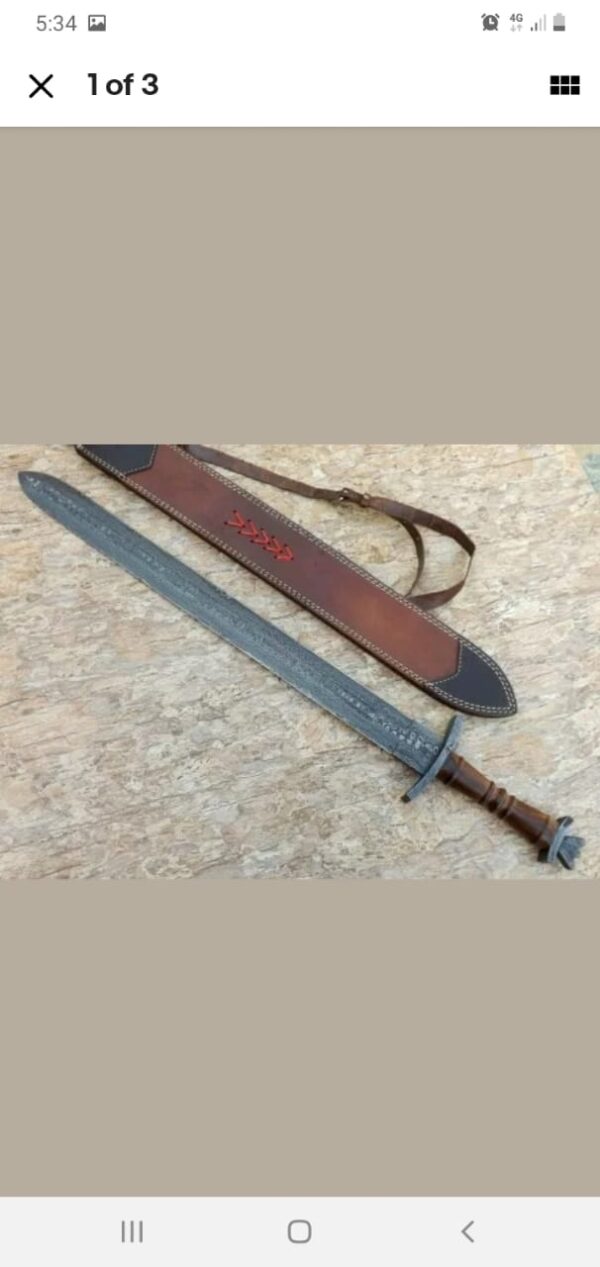 Damascus Vikings sword