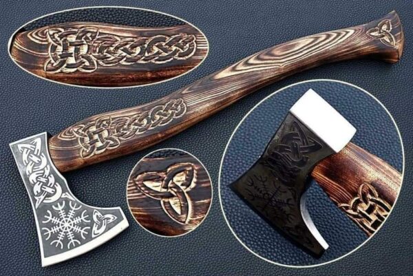 Handmade beautiful axe - Image 2