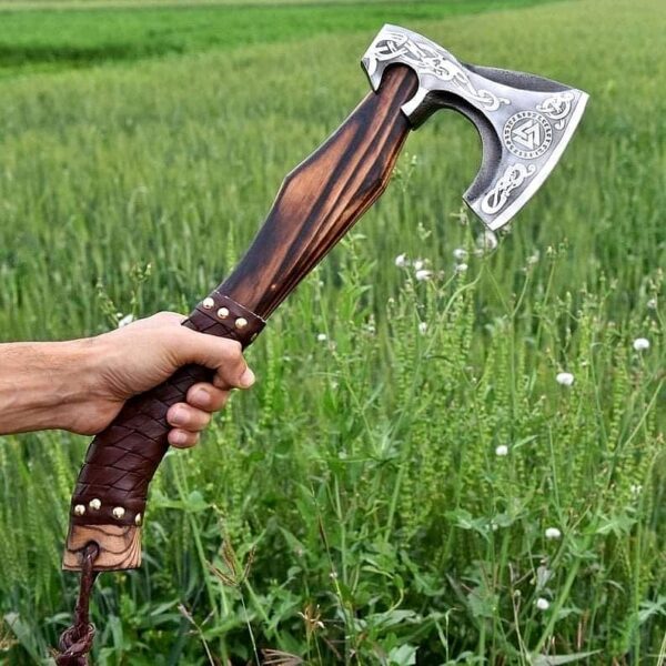 Handmade viking axe